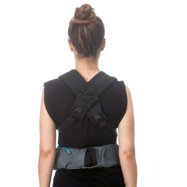 Marsupiu pentru copii Chicco Myamaki Fit Cool (CT.222315) 15 kg / Gray photo 5