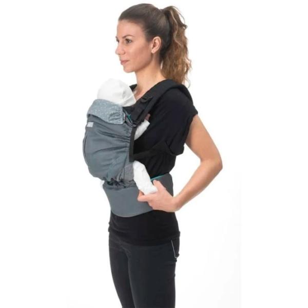Marsupiu pentru copii Chicco Myamaki Fit Cool (CT.222315) 15 kg / Gray photo 6