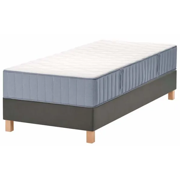 Pat Ikea Lyngor/Vesteroy/Bjorli 90 x 200 cm / Masiv / Dark Gray photo 1