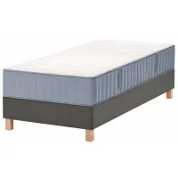 Pat Ikea Lyngor/Vesteroy/Bjorli 90 x 200 cm / Masiv / Dark Gray