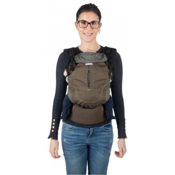 Marsupiu pentru copii Chicco Myamaki Fit (CT.222316) 15 kg / Khaki photo 3