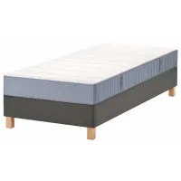 Pat Ikea Lyngor/Vesteroy/Bjorli 90 x 200 cm / Masiv / Dark Gray