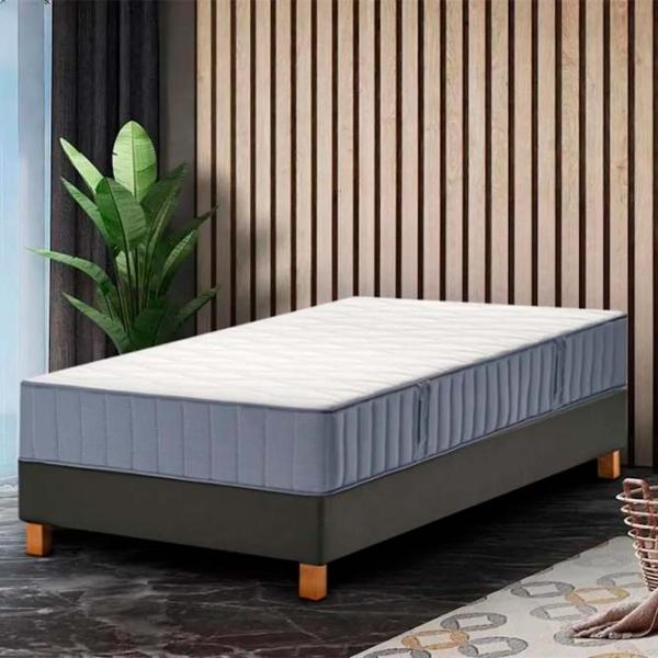 Pat Ikea Lyngor/Vesteroy/Bjorli 90 x 200 cm / Masiv / Dark Gray photo 3