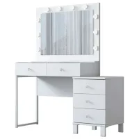Masă de toaletă Mirage Meble BJ150 PAL / White