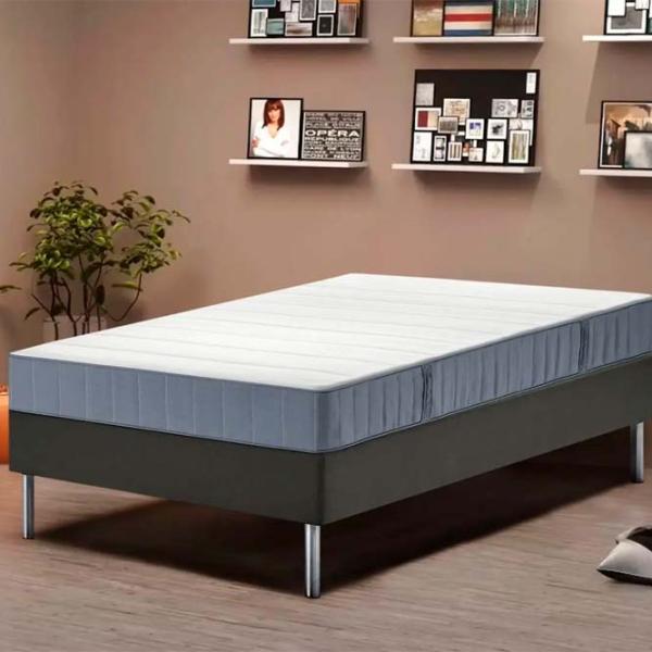 Pat Ikea Lyngor/Vesteroy/Bjorli 90 x 200 cm / Masiv / Dark Gray photo 2