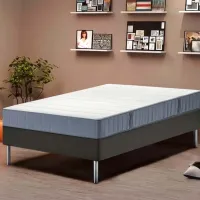 Кровать Ikea Lyngor/Vesteroy/Bjorli 90 x 200 см / Массив / Тёмно-серый photo 2