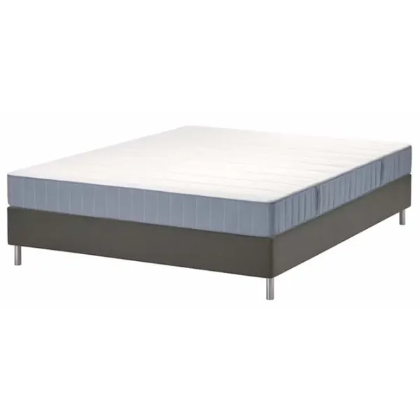 Кровать Ikea Lyngor/Vesteroy/Bjorli 140 x 200 см / Массив / Тёмно-серый photo 1 Кровать Ikea Lyngor/Vesteroy/Bjorli 140 x 200 см / Массив / Тёмно-серый photo 1