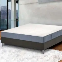 Кровать Ikea Lyngor/Vesteroy/Bjorli 140 x 200 см / Массив / Тёмно-серый photo 2