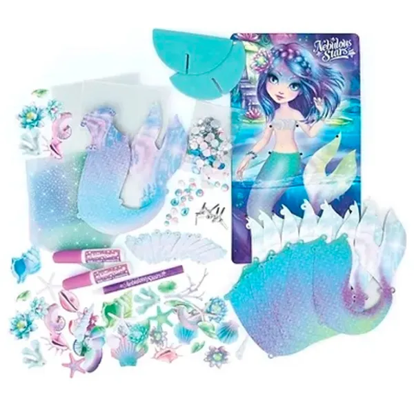 Креативный набор Nebulous Stars Mermaid Designer 11472 7+ / Разноцветный Синий photo 6