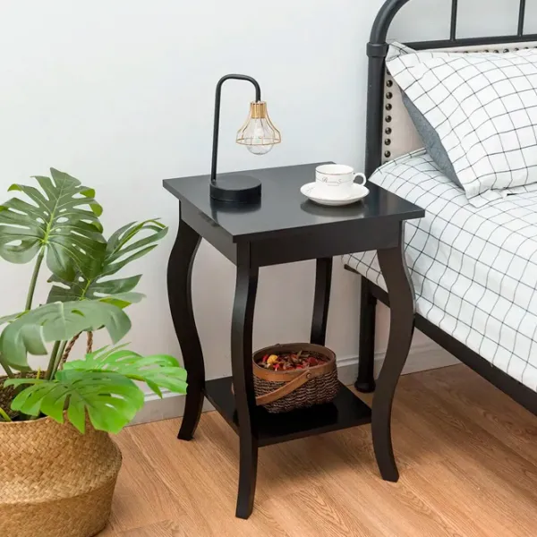 Măsuță de cafea Costway HW56557BK-1 5683508 Black photo 5