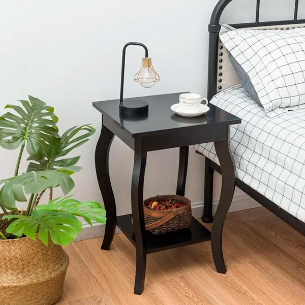 Măsuță de cafea Costway HW56557BK-1 5683508 Black photo 5