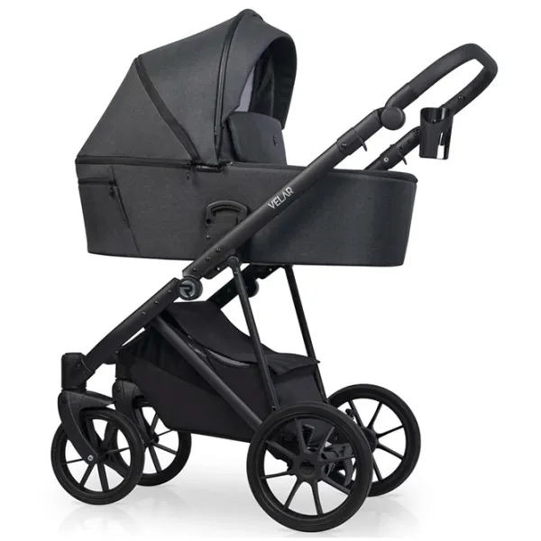 Cărucior pentru copil Riko Velar RK.122026/ Coal photo 2