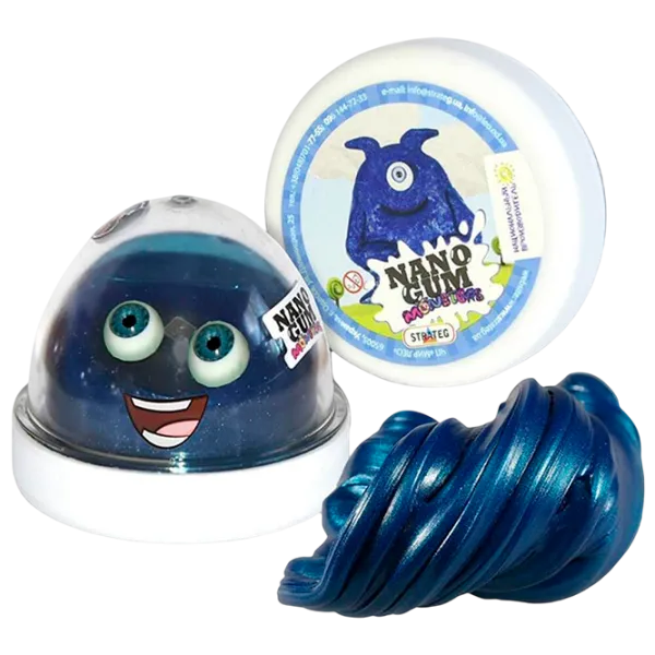 Интерактивная игрушка Strateg Nano Gum Slime 880 3+ / White Разноцветный photo 1