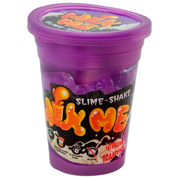 Креативный набор Strateg Mix me Slime Shake 71854 5+ / Черный Разноцветный photo 1