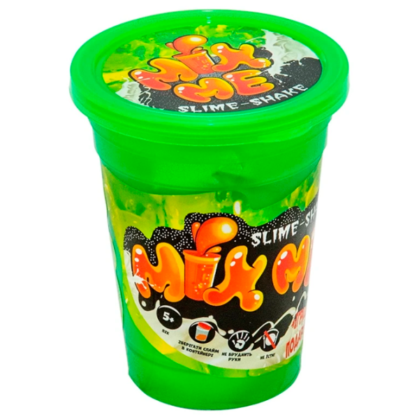 Креативный набор Strateg Mix me Slime Shake 71854 5+ / Черный Разноцветный photo 4