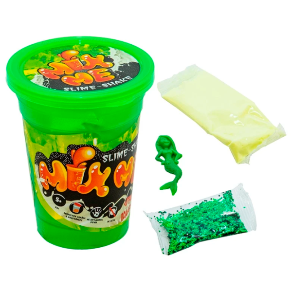 Креативный набор Strateg Mix me Slime Shake 71854 5+ / Черный Разноцветный photo 5