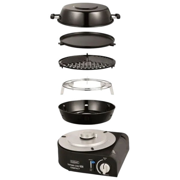 Мангал Cadac Safari Chef 30 Compact Deluxe 6525L1-10-UN Газ / Мобильный photo 8