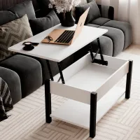 Măsuță de cafea Mobicasa Desk 2 White photo 2