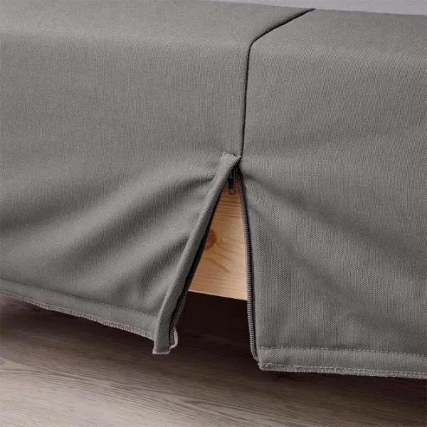 Кровать Ikea Lyngor/Vesteroy/Bjorli 140 x 200 см / Массив / Тёмно-серый photo 8