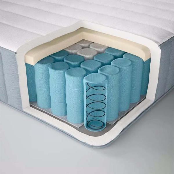 Кровать Ikea Lyngor/Vesteroy/Bjorli 140 x 200 см / Массив / Тёмно-серый photo 9