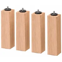 Кровать Ikea Lyngor/Vesteroy/Bjorli 140 x 200 см / Массив / Тёмно-серый photo 4