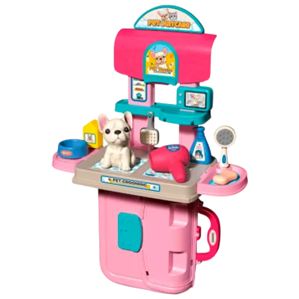 Игровой набор Optmarket Ветеринарная клиника 202016989 3+ / Разноцветный Розовый photo 1