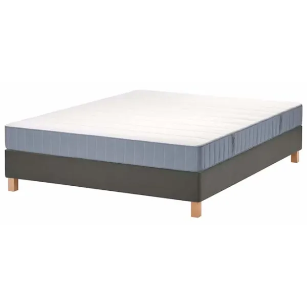 Pat Ikea Lyngor/Vesteroy/Bjorli 140 x 200 cm / Masiv / Dark Gray photo 1