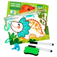 Креативный набор Optmarket Wipe-Clean Work Book 201746976 3+ / Разноцветный Зеленый photo 4