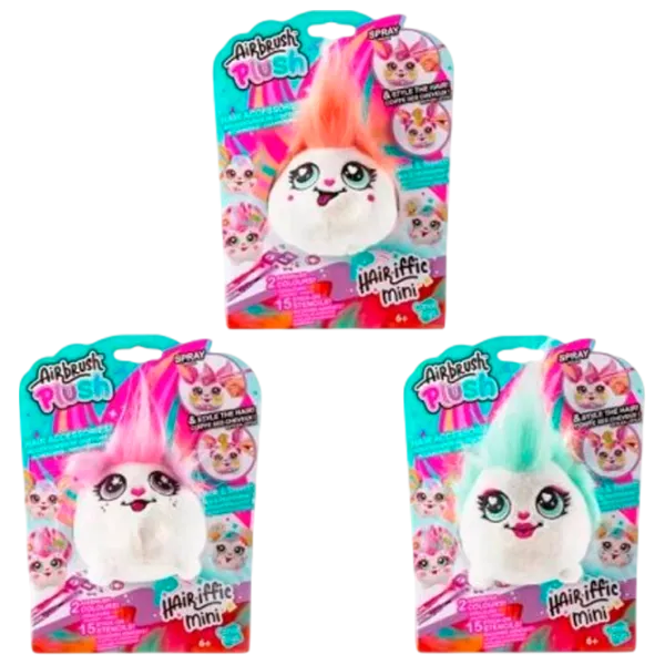 Интерактивная игрушка Canal Toys Airbrush Plush Hair'iffic Mini AIR038 3+ / White Разноцветный photo 1