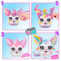 Интерактивная игрушка Canal Toys Airbrush Plush Hair'iffic Mini AIR038 3+ / White Разноцветный photo 3