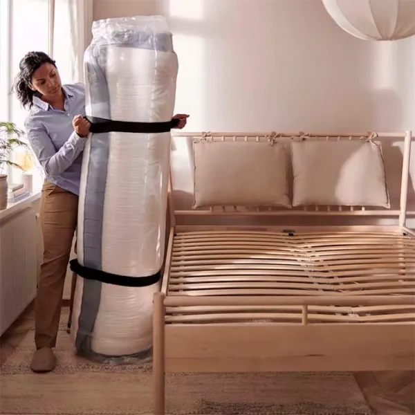 Кровать Ikea Lyngor/Vesteroy/Bjorli 160 x 200 см / Массив / Тёмно-серый photo 8