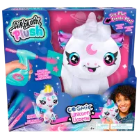 Интерактивная игрушка Canal Toys Airbrush Plush Cosmic Unicorn AIR028 6+ / Разноцветный Белый