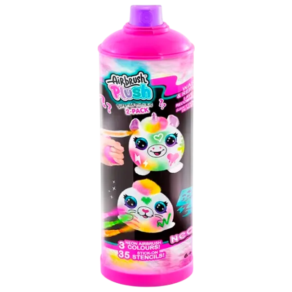 Креативный набор Canal Toys Airbrush Plush Neon Mini Mystery Kit AIR023 6+ / Разноцветный Разноцветный photo 1