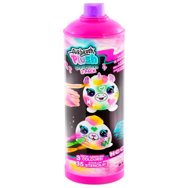 Креативный набор Canal Toys Airbrush Plush Neon Mini Mystery Kit AIR023 6+ / Разноцветный Разноцветный photo 1