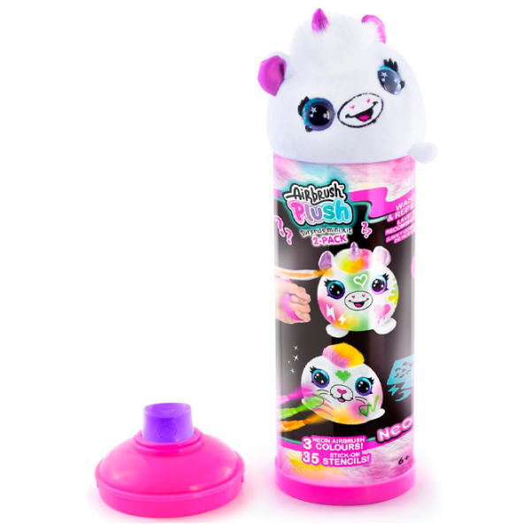 Креативный набор Canal Toys Airbrush Plush Neon Mini Mystery Kit AIR023 6+ / Разноцветный Разноцветный photo 2