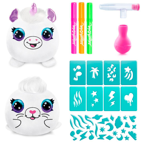 Креативный набор Canal Toys Airbrush Plush Neon Mini Mystery Kit AIR023 6+ / Разноцветный Разноцветный photo 4