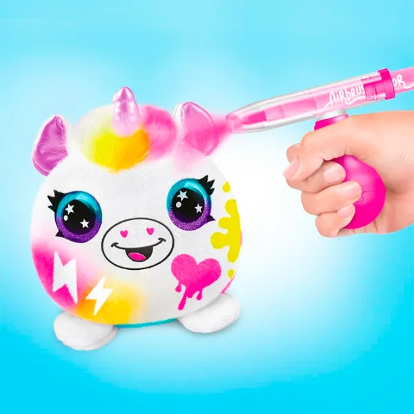 Креативный набор Canal Toys Airbrush Plush Neon Mini Mystery Kit AIR023 6+ / Разноцветный Разноцветный photo 5