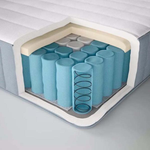 Pat Ikea Lyngor/Vesteroy/Bjorli 160 x 200 cm / Masiv / Dark Gray photo 6