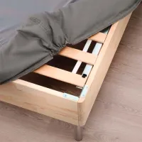 Кровать Ikea Lyngor/Vesteroy/Bjorli 160 x 200 см / Массив / Тёмно-серый photo 7