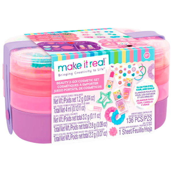 Kосметический набор Make It Real Beauty 2-GO! 2706 8+ / Разноцветный Розовый photo 1