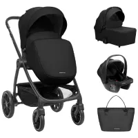 Детская коляска Kikka Boo Modena KB.125291/ Черный