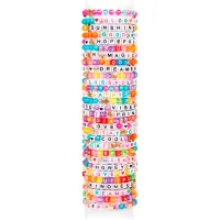 Креативный набор Make It Real Alphabet Bead Bracelet Set 1742 8+ / Разноцветный Розовый photo 2