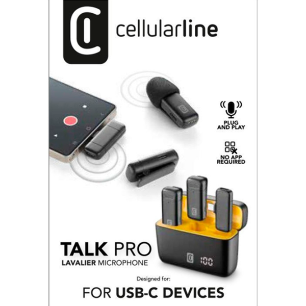 Microfon Cellularline Talk Pro Black photo 4