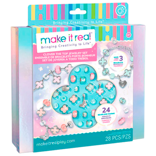 Креативный набор Make It Real Clover The Top Jewelry Set 1734 8+ / Разноцветный Фиолетовый photo 1