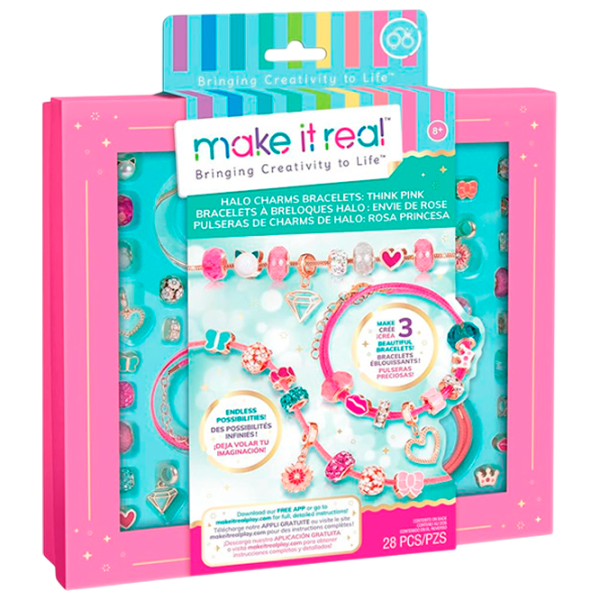 Креативный набор Make It Real Halo Charms Bracelets 1722 8+ / Разноцветный Розовый photo 1