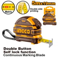 Рулетка INGCO HSMT08519-1 5 м / Черный