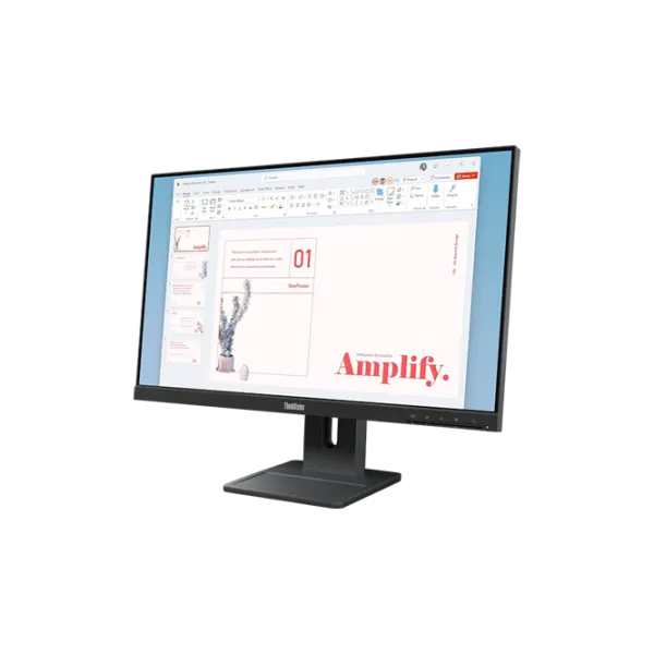 Монитор Lenovo ThinkVision E24-40 23.8" Full HD 100 Гц / 4 мс / Черный photo 2