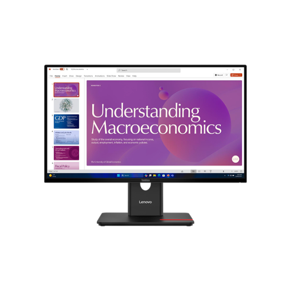 Монитор Lenovo ThinkVision T24D-40 23.8" Full HD 120 Гц / 4 мс / Черный photo 1