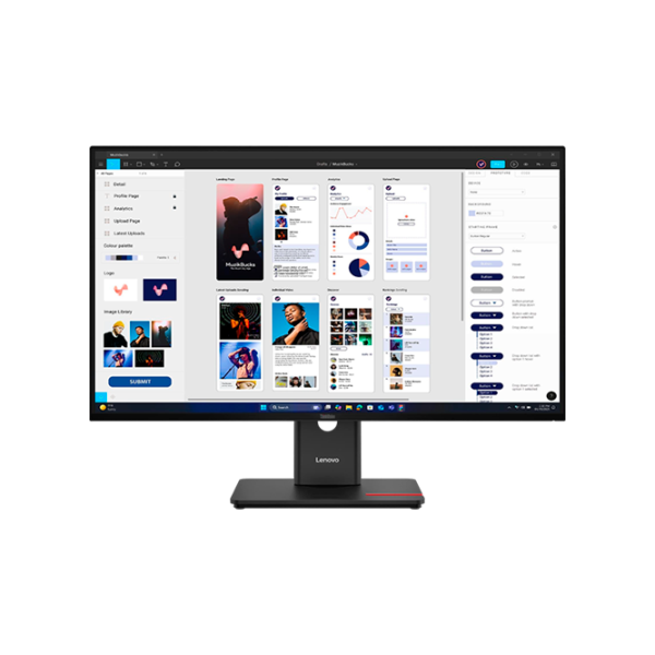 Монитор Lenovo ThinkVision T32UD-40 31.5" 4K 60 Гц / 4 мс / Черный photo 1