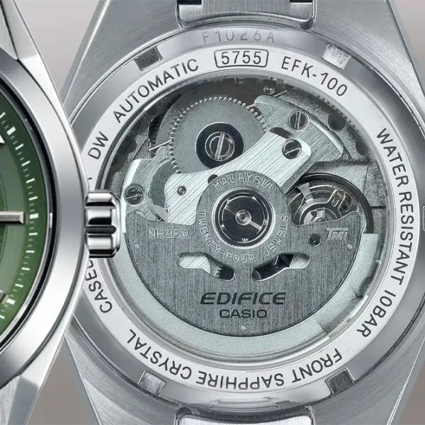 Ceas de mână pentru bărbați Casio EFK-100D-2AER Mecanic / 39 mm photo 5